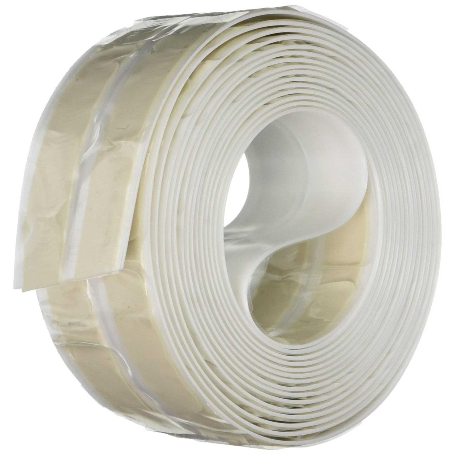 Homax 34040 Myro 1-5/8 inch by 11 Foot White Tub and Wall Caulkstrip - Image 2