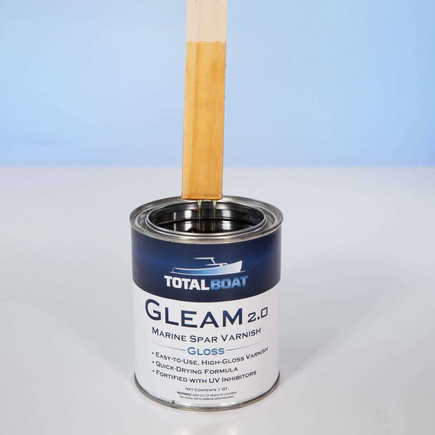 TotalBoat Gleam Marine Spar Varnish - Image 2