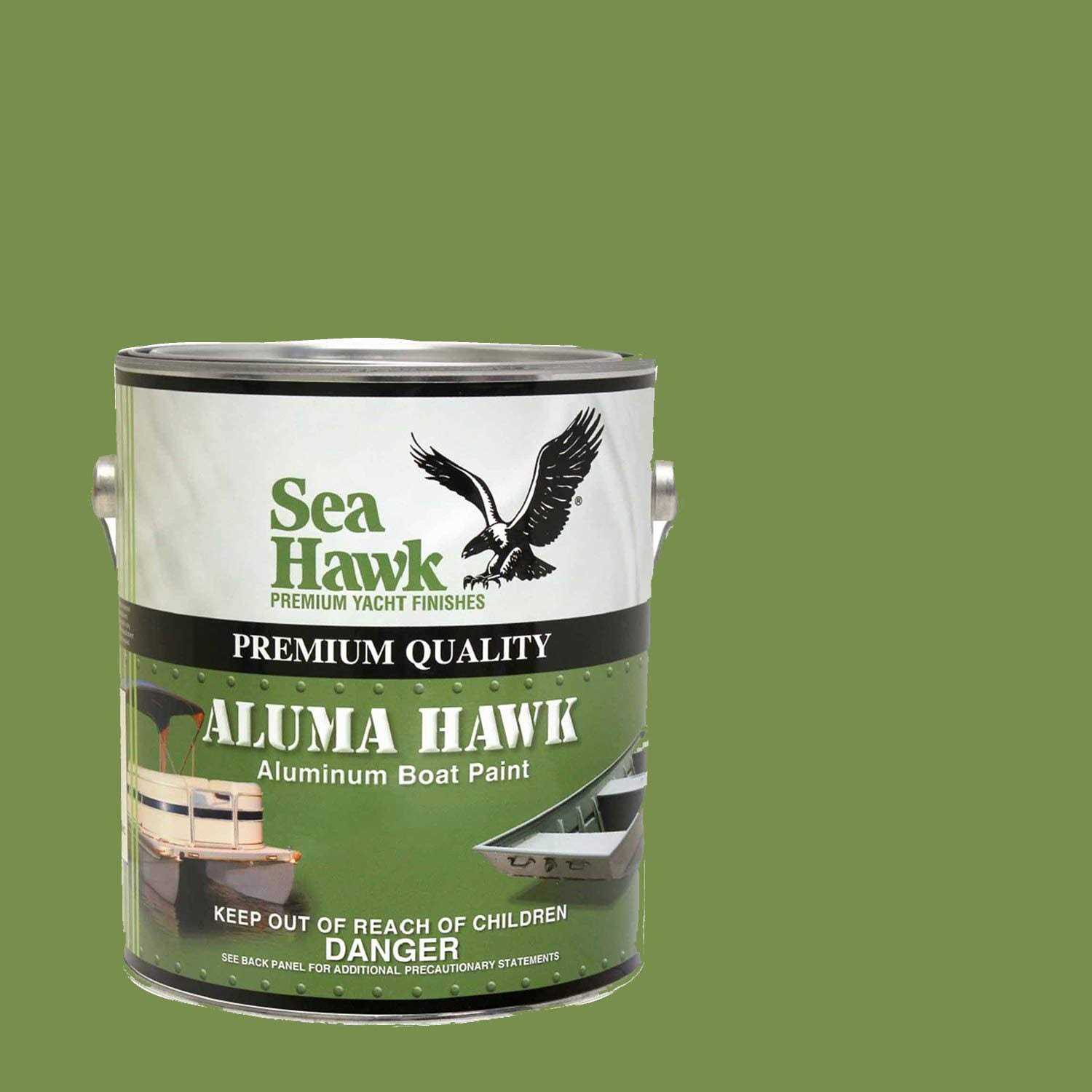 Seahawk Aluma Hawk Jon Boat Green AH7033/QT - Image 3