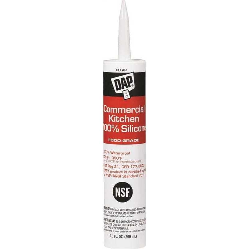 Dap Commercial Kitchen Silicone Sealant - Image 3