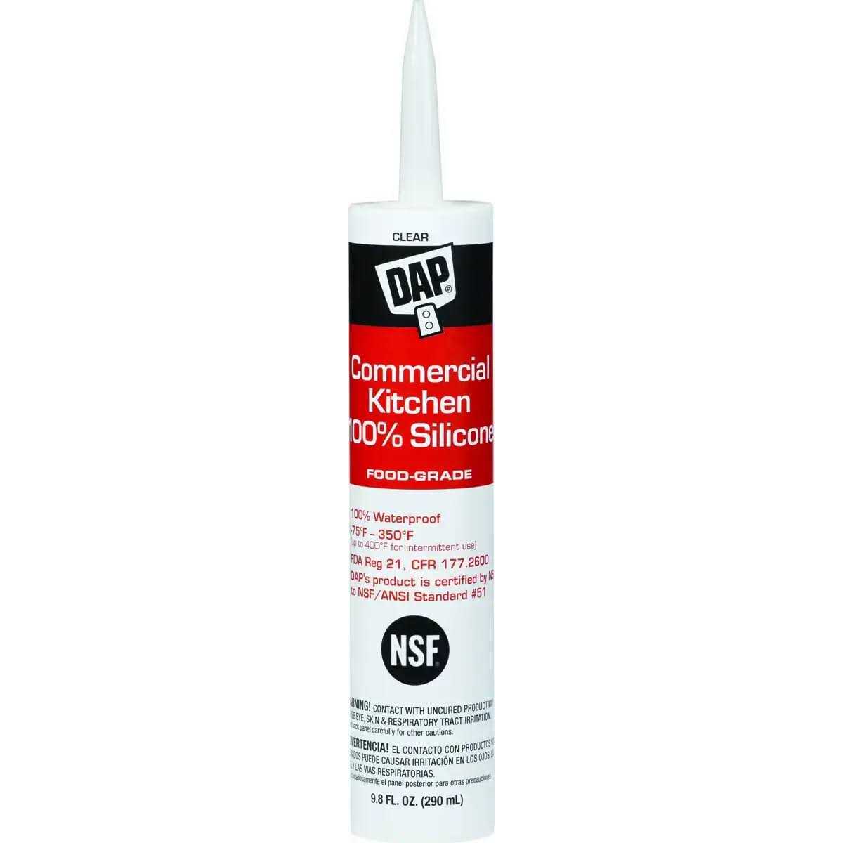 Dap Commercial Kitchen Silicone Sealant - Image 5