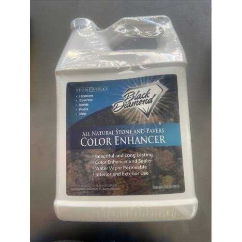 Black Diamond Stoneworks Color Enhancer Sealer for All-Natural Stone and Pavers. Marble - Image 2