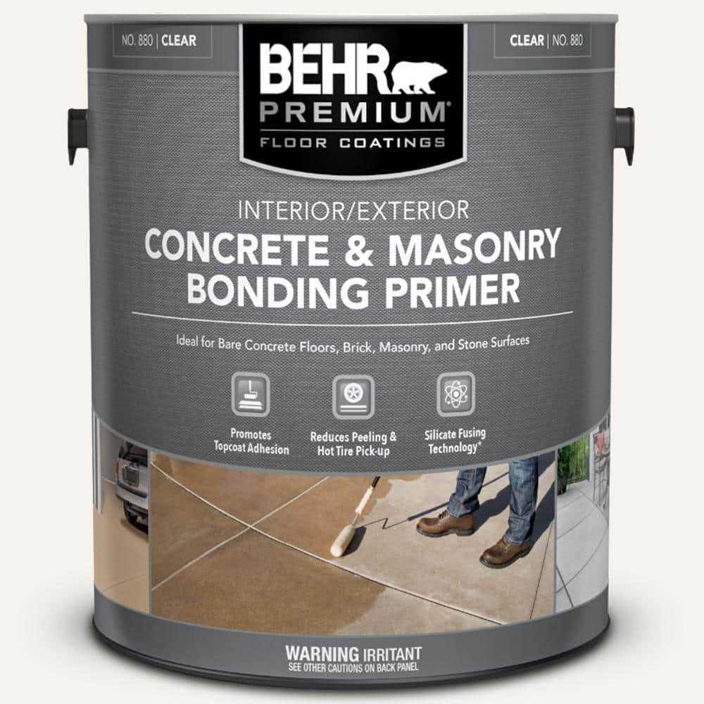 BEHR Premium 1 Gal. Concrete and Masonry Bonding Primer