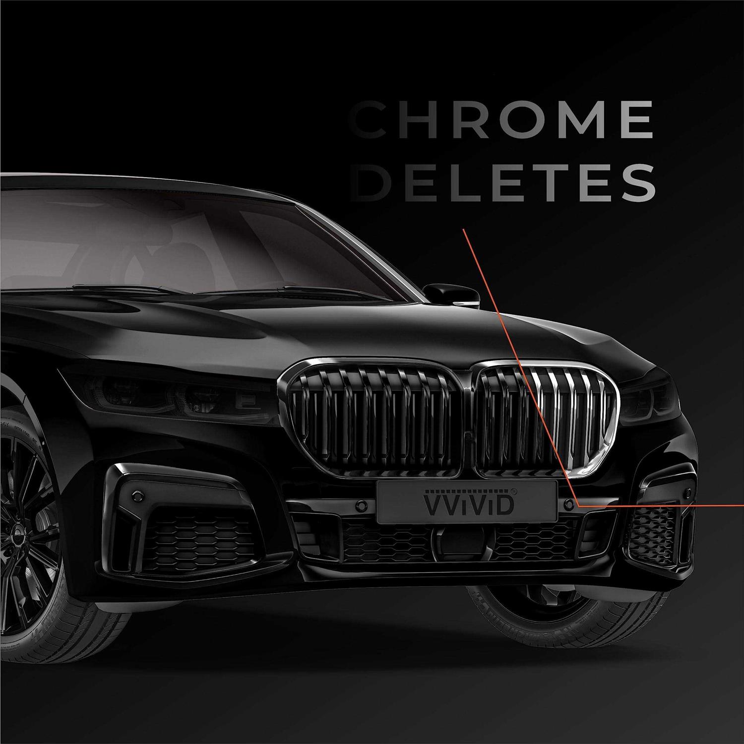 VViViD Gloss Chrome Air-Release Vinyl Adhesive Tape Roll - Image 3