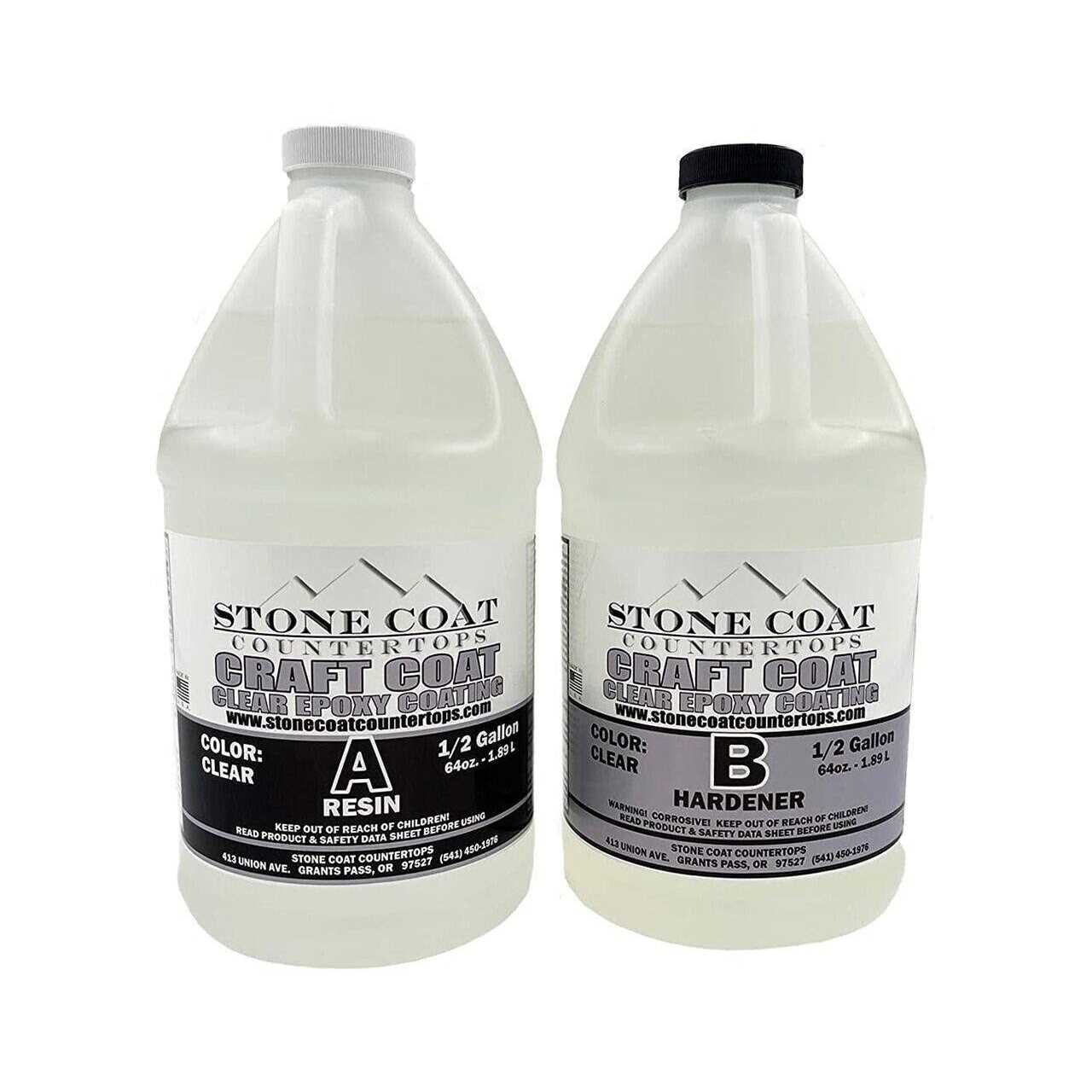 Stone Coat Craft Coat 1 Gallon Epoxy For Crafts Kit