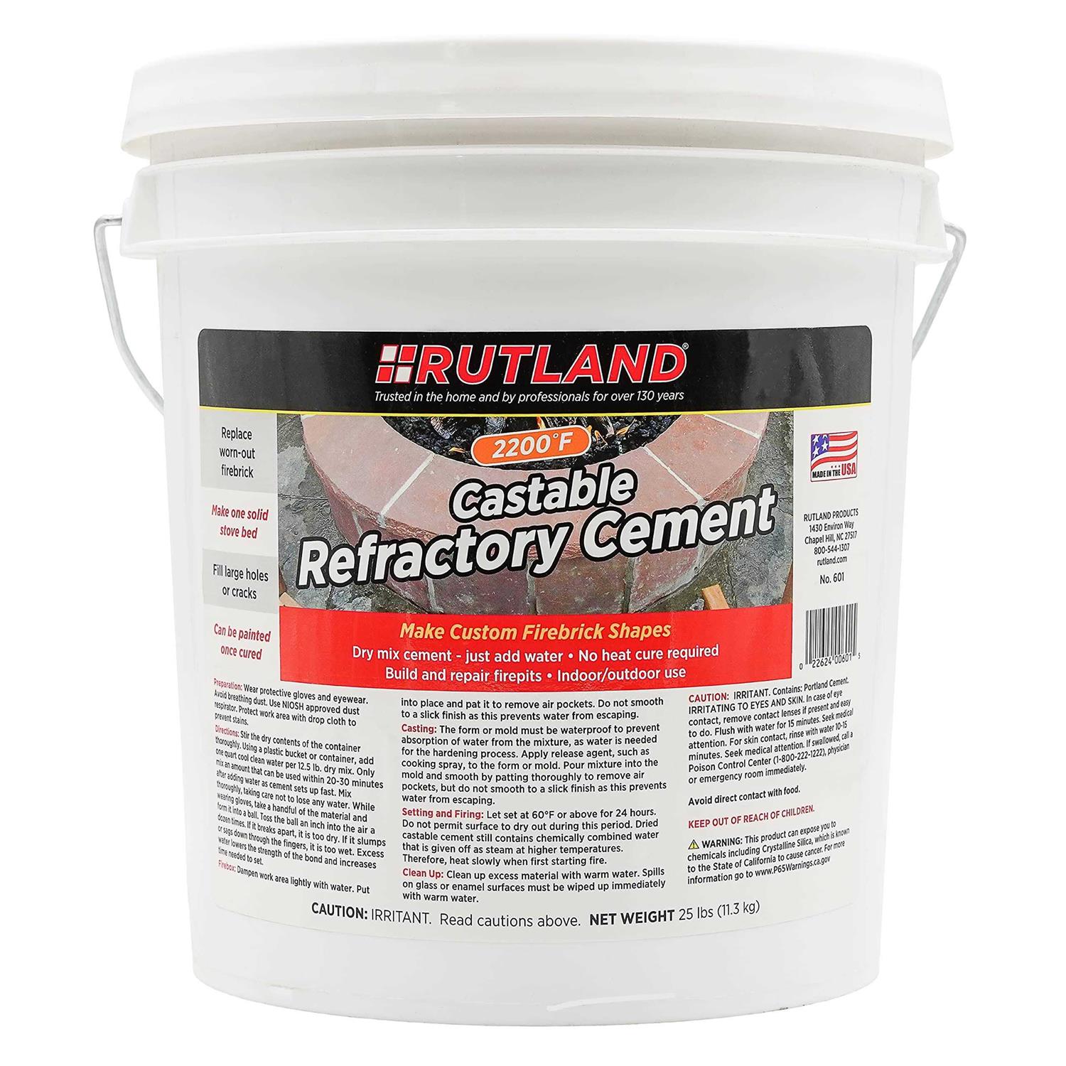 Rutland Castable Refractory Cement