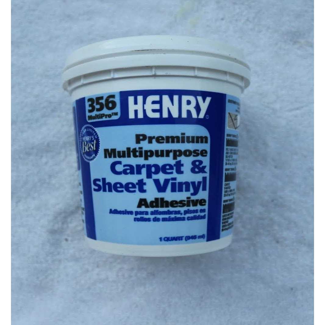 Henry Multipurpose Floor Covering Adhesive - 1 qt bucket - Image 2