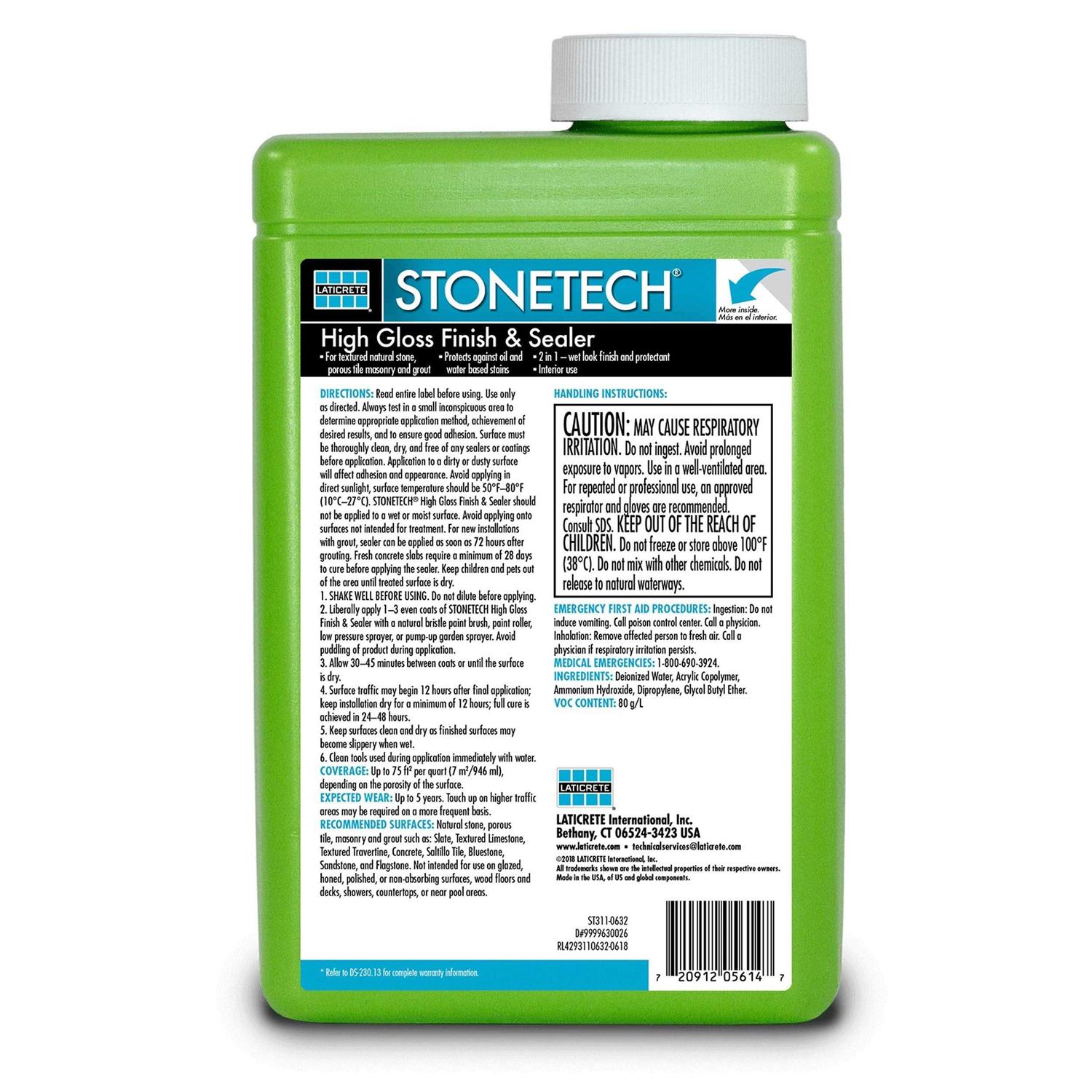 StoneTech High Gloss Finish & Sealer - Image 4