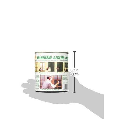 Associated Paint 1 Quart Clear Masking Liquid H2O - Image 2