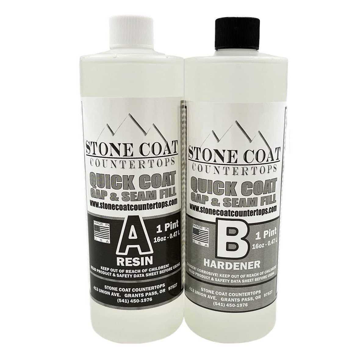 Stone Coat Epoxy Quick Coat Size 1 Quart Kit