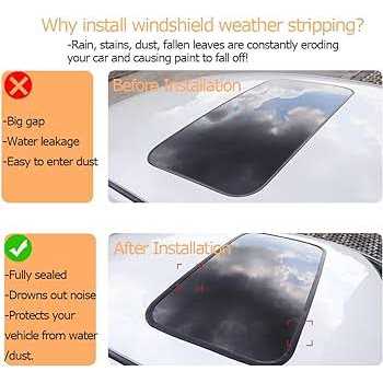 Tintvent Windshield Gasket, Glass Rubber Seal for Car Windshield Small, Truck and Van,13 Feet - Image 3