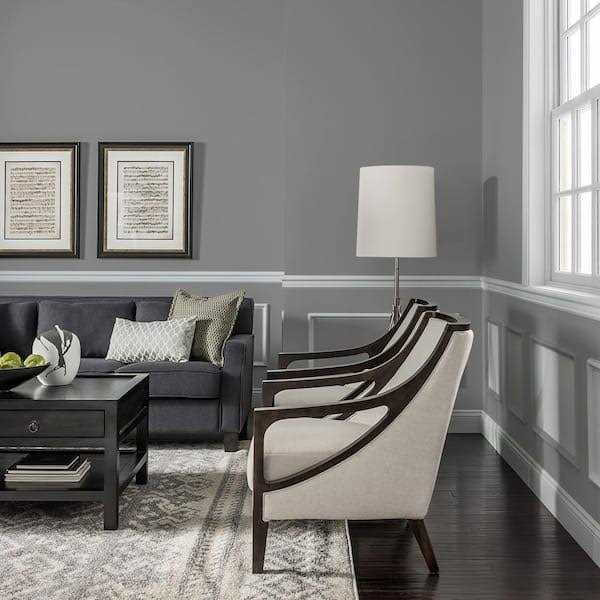 Glidden Premium Dover Gray PPG1001-5 Paint - Image 3