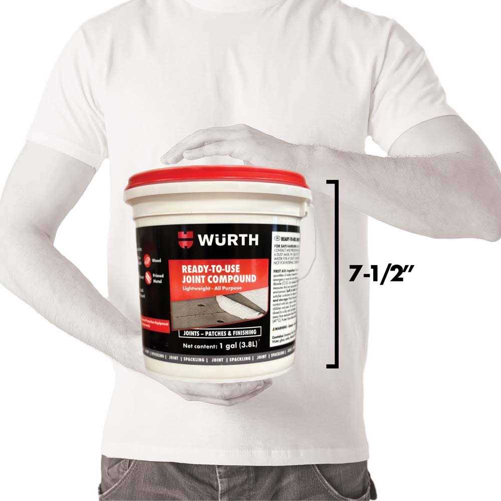 Wurth Ready-to-Use Lightweight Joint Compound 1 Gallon - Image 3