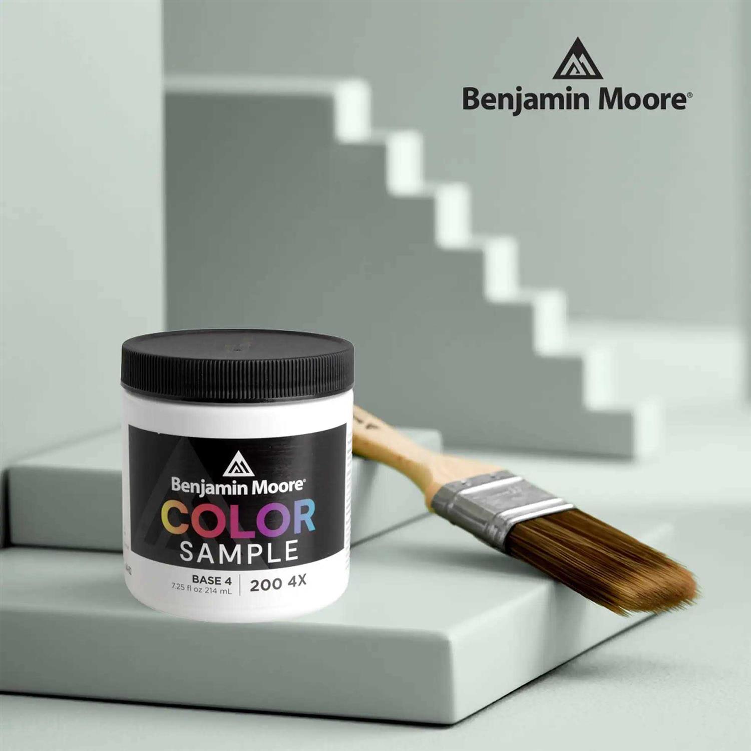 Benjamin Moore Eggshell Base Paint Sample Interior 8 oz - Image 3