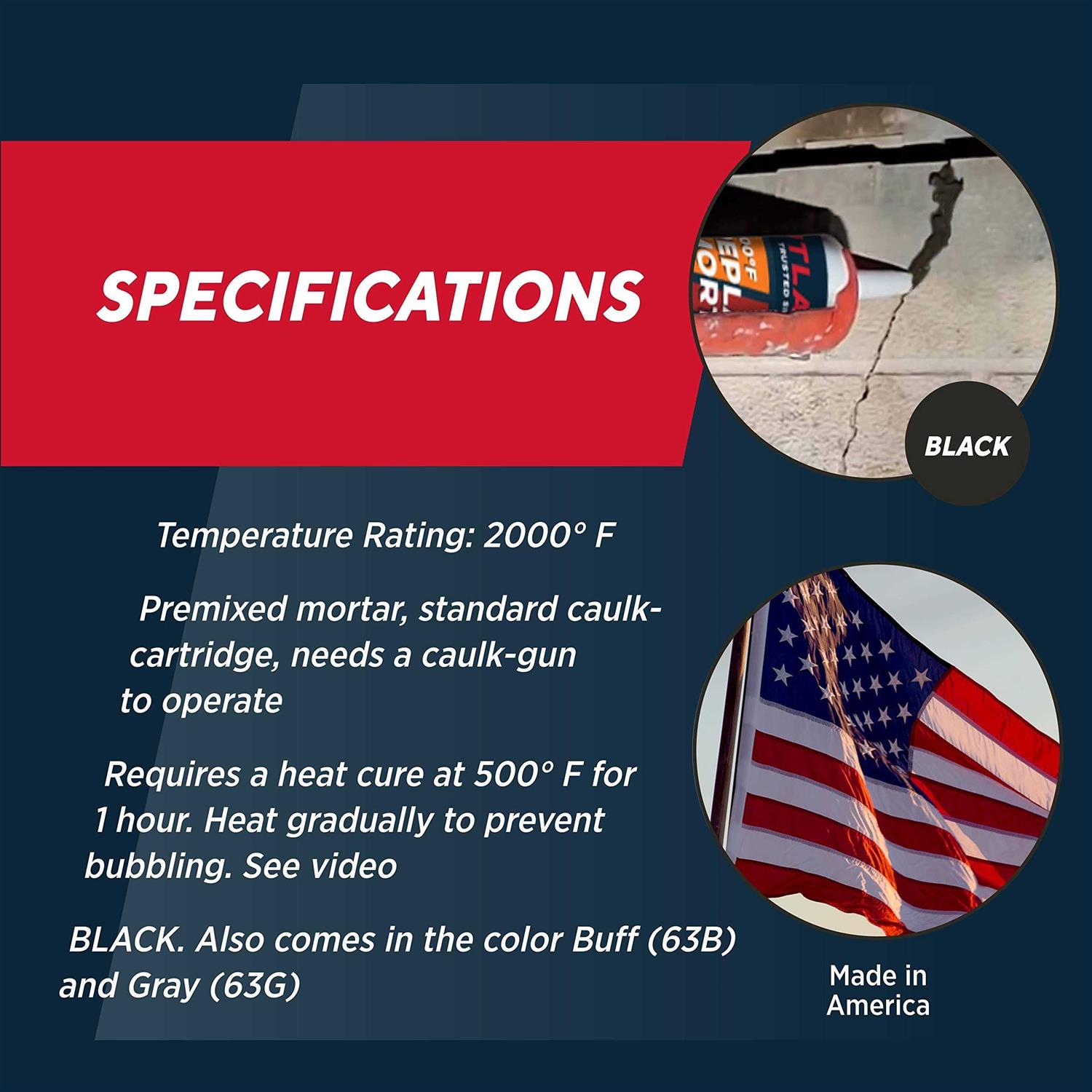 Rutland Fireplace Mortar - Image 3