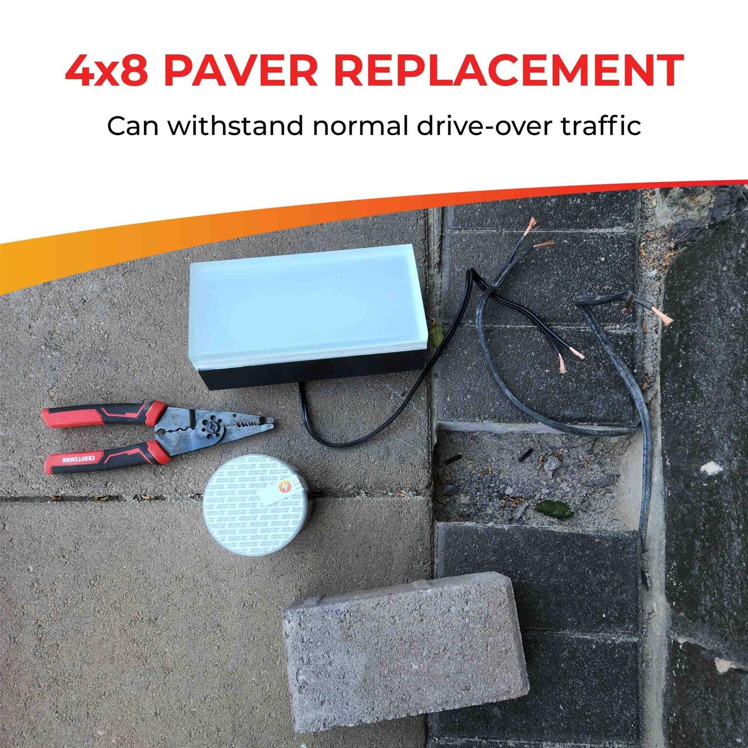 Paver Light Glare-Free Brick Lighting For Paver Driveways - Image 5