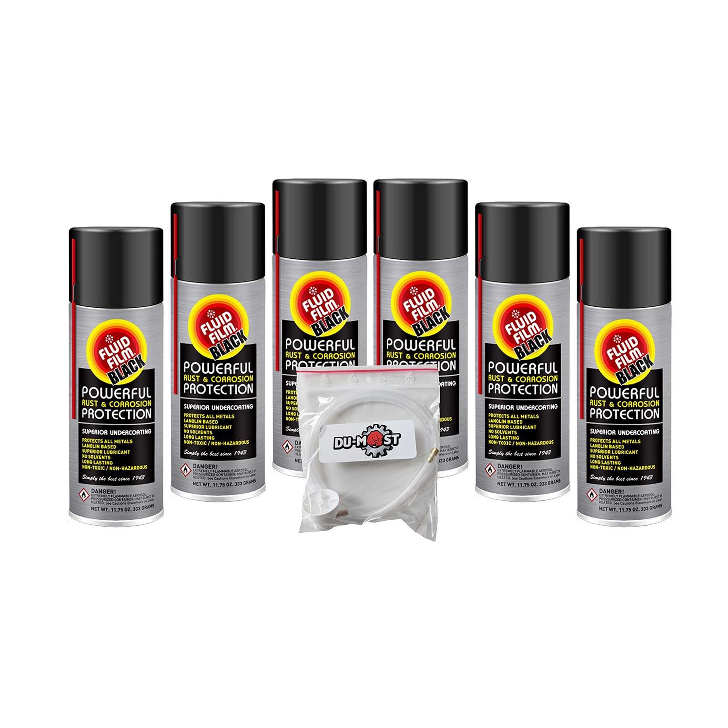 Fluid Film Black with DU-Most 2' Extension Hose & Nozzle