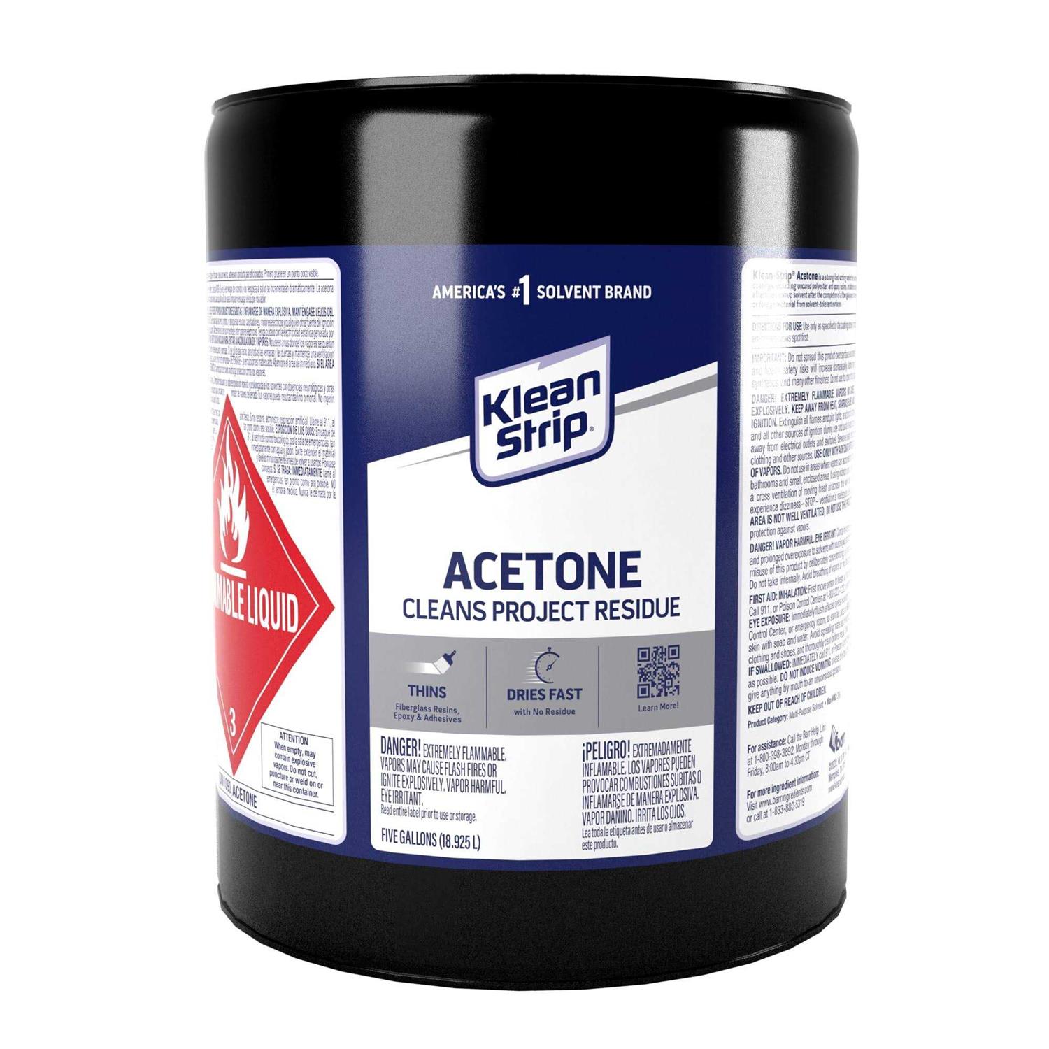 Klean Strip Acetone 5 gal