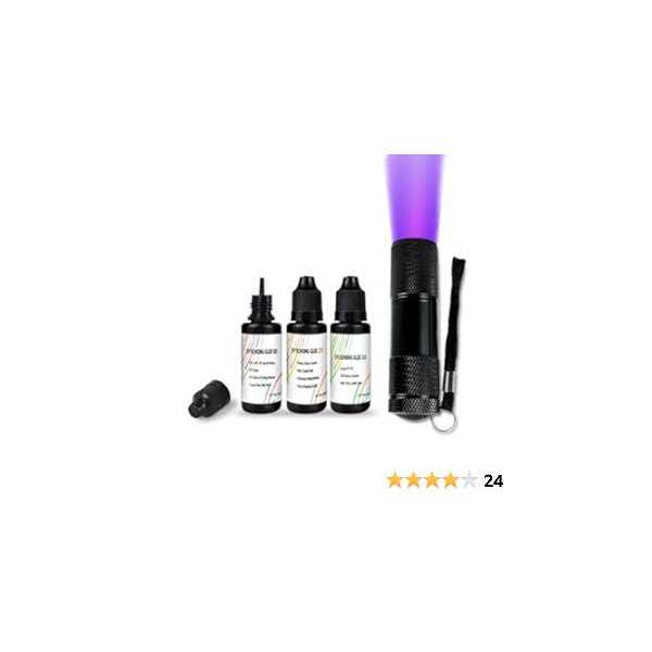 EDSRDXS UV Bonding & Welding Glue Combo Kit,Three Best Bonding Function UV Glue Kit with Light, Versatile for Repairs, Crafting, and Bonding - Image 5