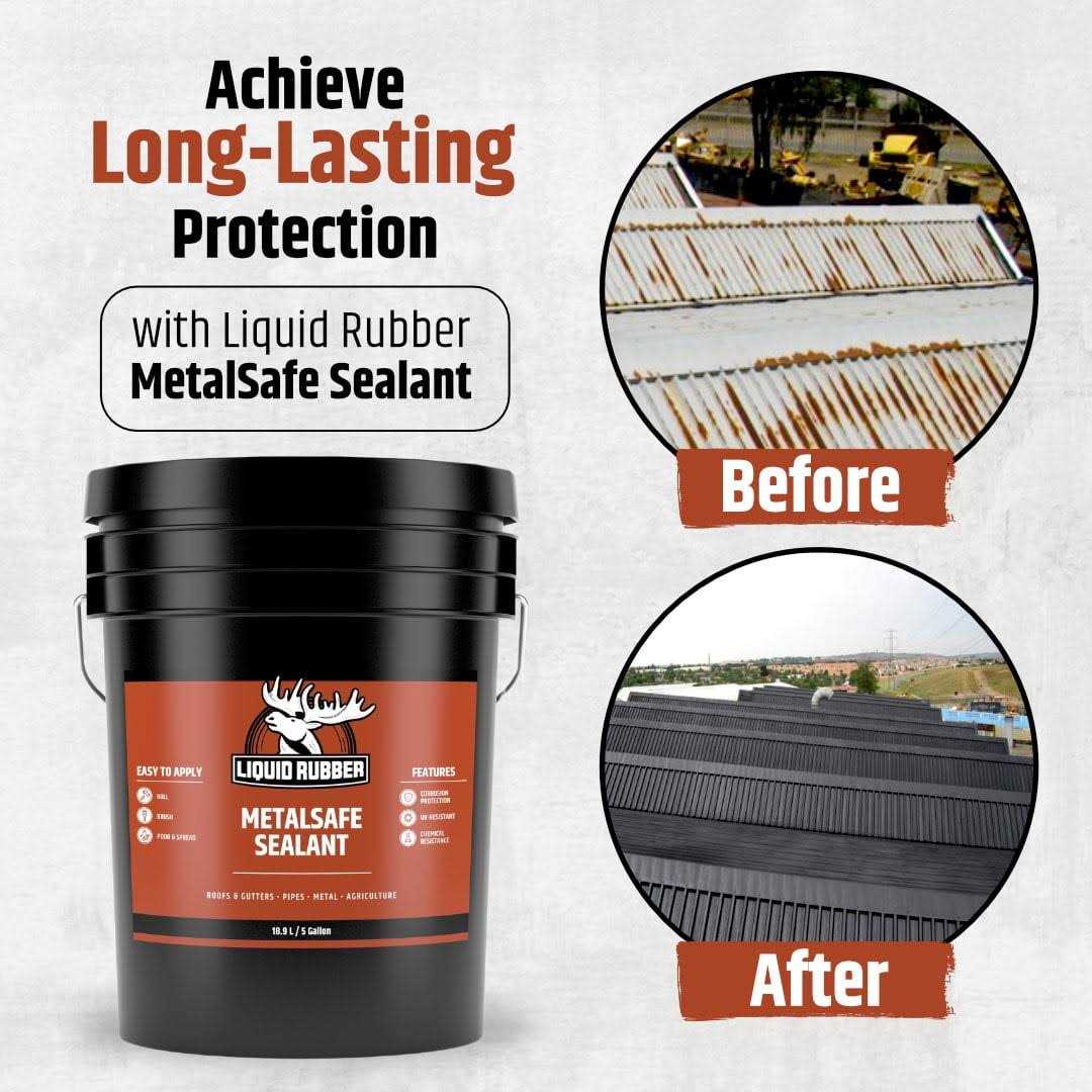 Liquid Rubber MetalSafe Sealant - Image 5