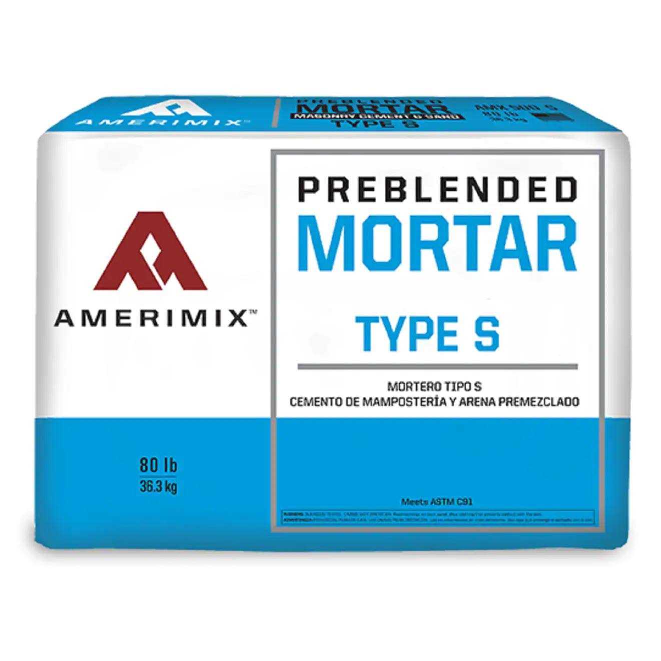 Amerimix Pre Blended 80-lb S Mortar Mix - Image 3