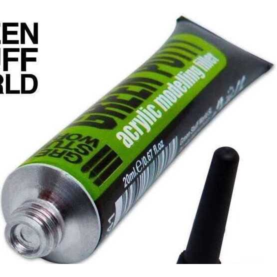 Green Putty Acrylic Modelling Filler - Image 5