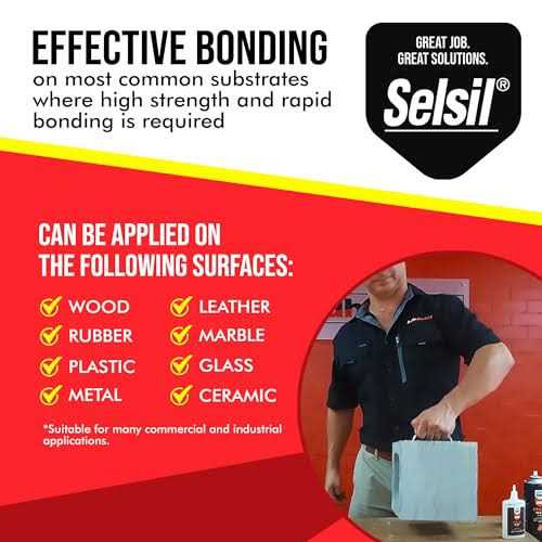SELSIL CA Glue and Activator 1.76 oz CA Glue with 6.76 fl oz Activator - Image 3