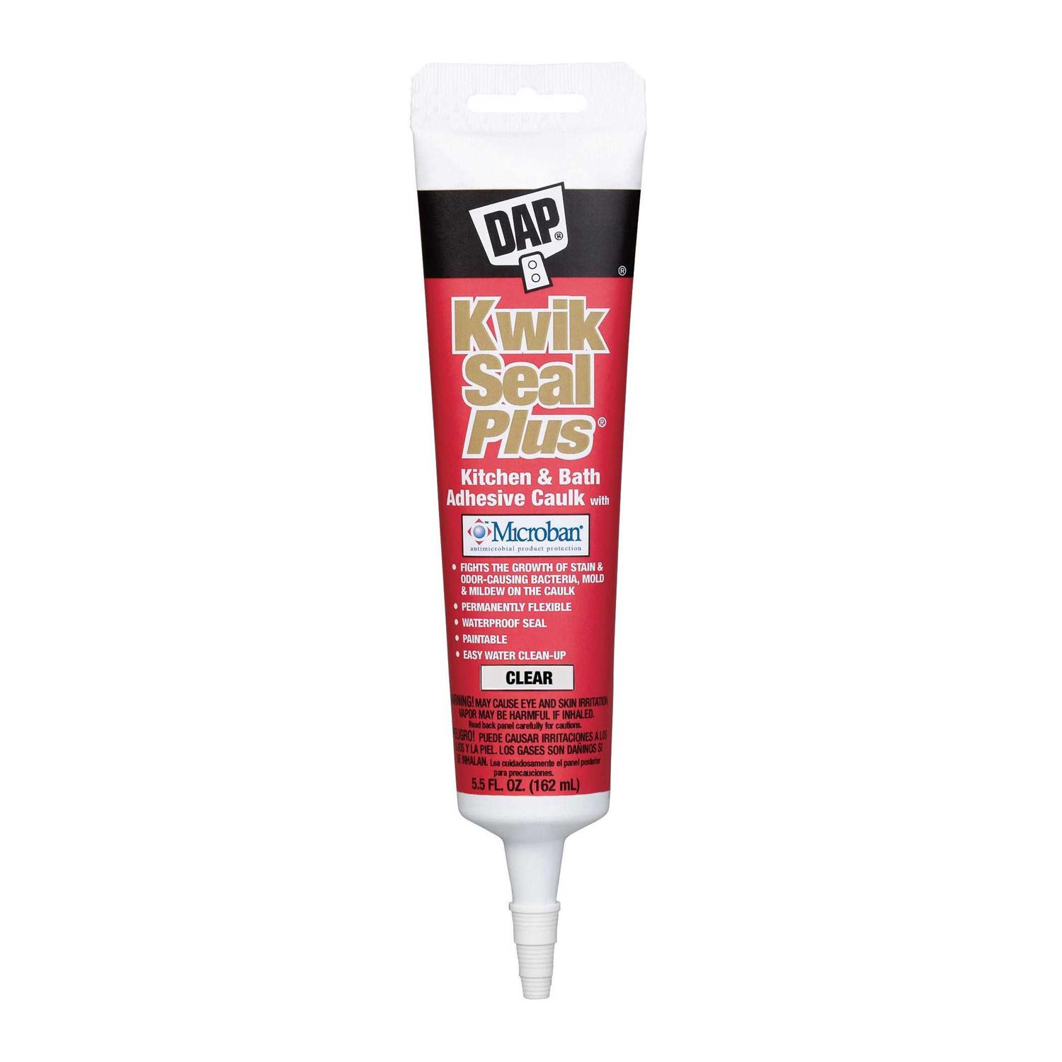 Dap Kwik Seal Plus Kitchen Bath Adhesive Caulk