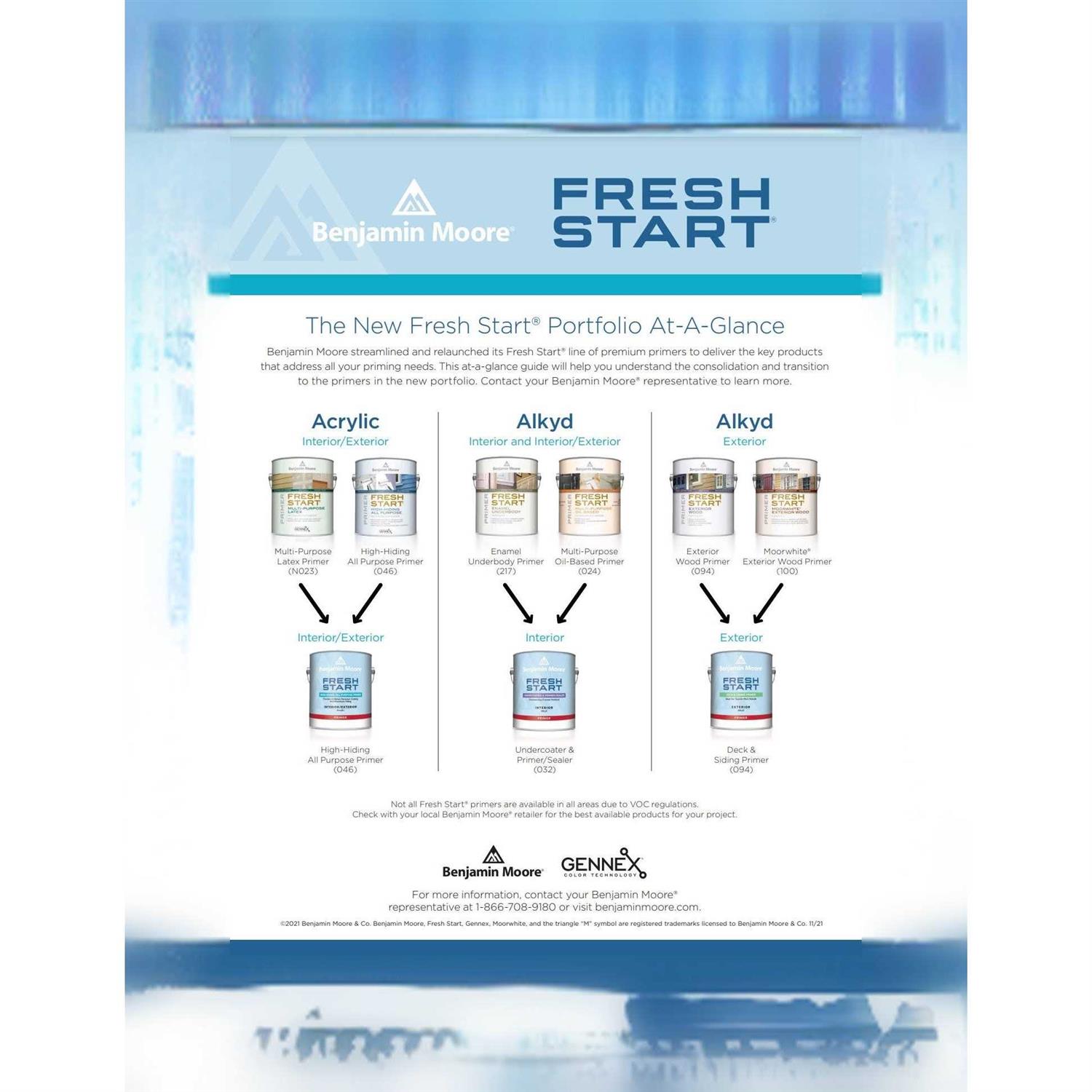 Benjamin Moore Fresh Start High-Hiding All Purpose Primer - Image 3