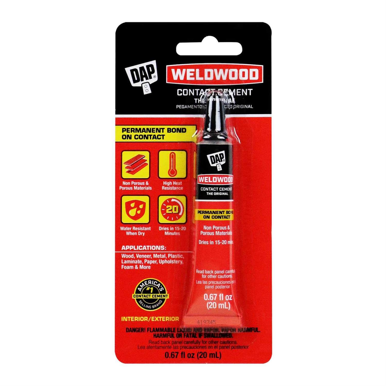 DAP Weldwood 7079800129 Contact Cement