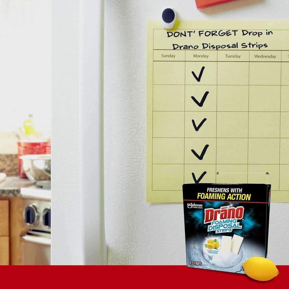 Drano Foaming Disposal Strips - Image 4