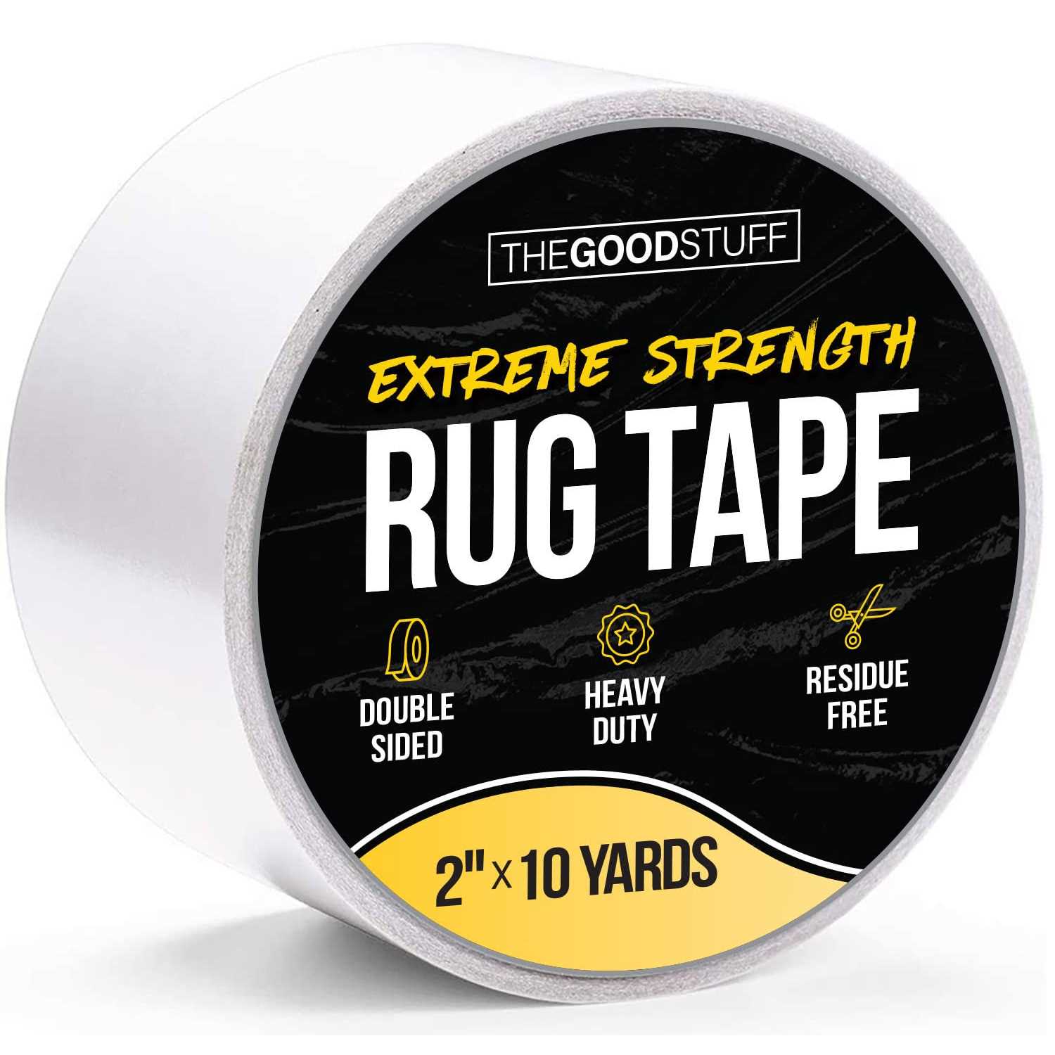The Good Stuff Heavy Duty Rug Tape for Carpet and Hardwood Rug Tape for Area Rugs Carpet