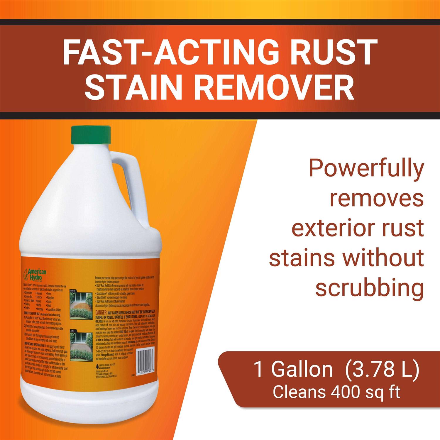 American Hydro Systems 2662 Rid O' Rust Liquid Rust Stain Remover - Image 3