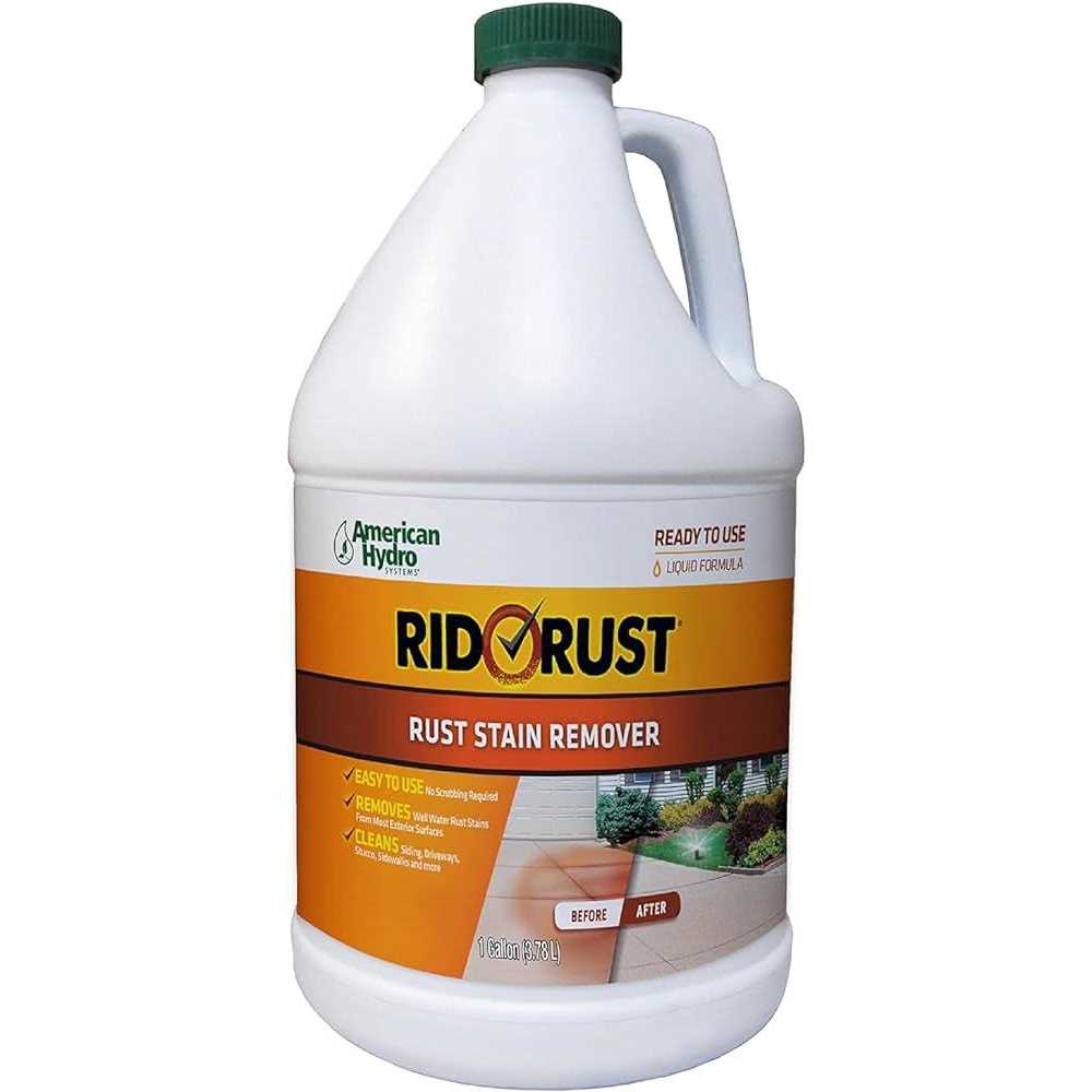 American Hydro Systems 2662 Rid O' Rust Liquid Rust Stain Remover - Image 5