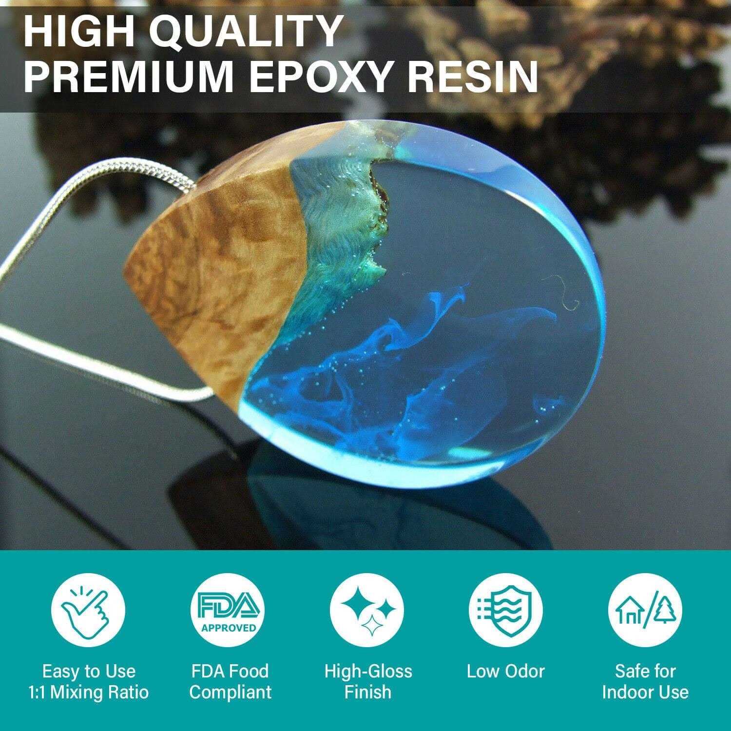 The Epoxy Resin Store Clearcast 7000 Jewelry Craft 2 Part Resin Kit - Image 3