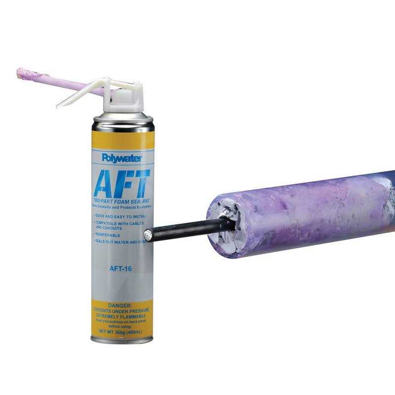 American Polywater AFT-16 Polywater AFT Aerosol Foam Sealant - Image 2
