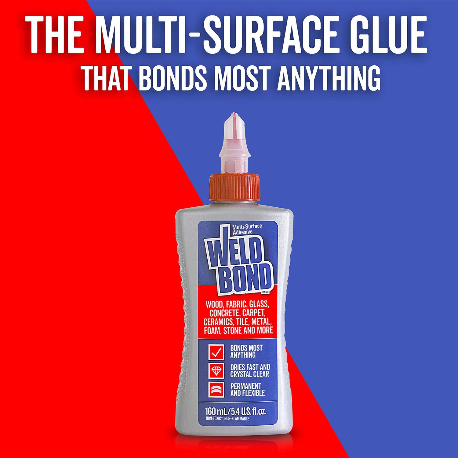 Weldbond Non-Toxic Multi-Surface Glue That Bonds Most Anything! Use as Wood Glue or for Glass Mosaic Ceramic Pottery Craft Tile - Image 4