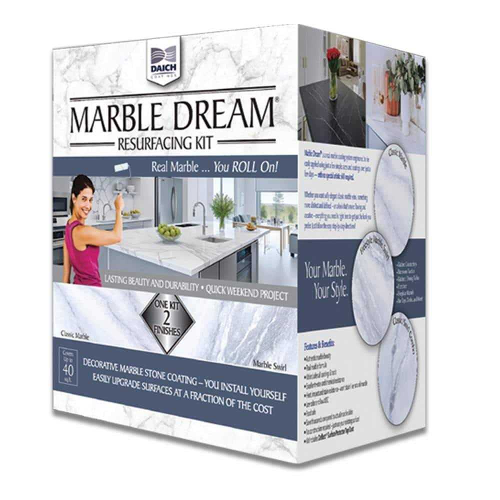 Daich Marble Dream Countertop Resurfacing Kit MDCRK