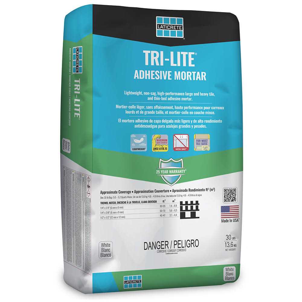 Laticrete White Tri-Lite - Image 5