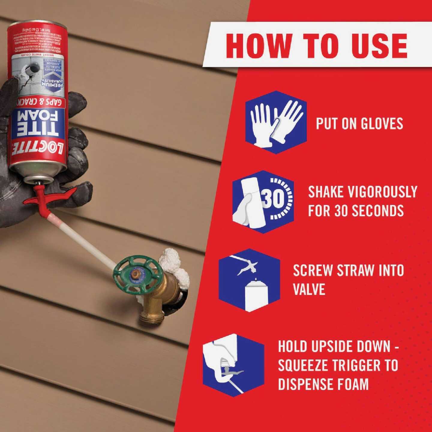 Loctite Tite Foam Insulating Foam Sealant - Image 5