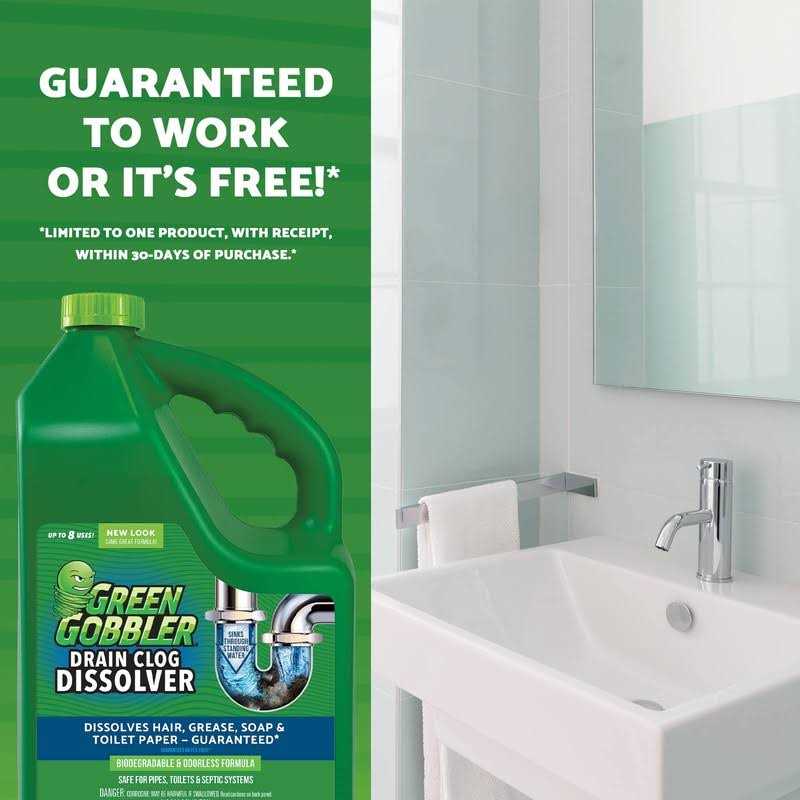 Green Gobbler 1 gal Drain Clog Remover - Image 2