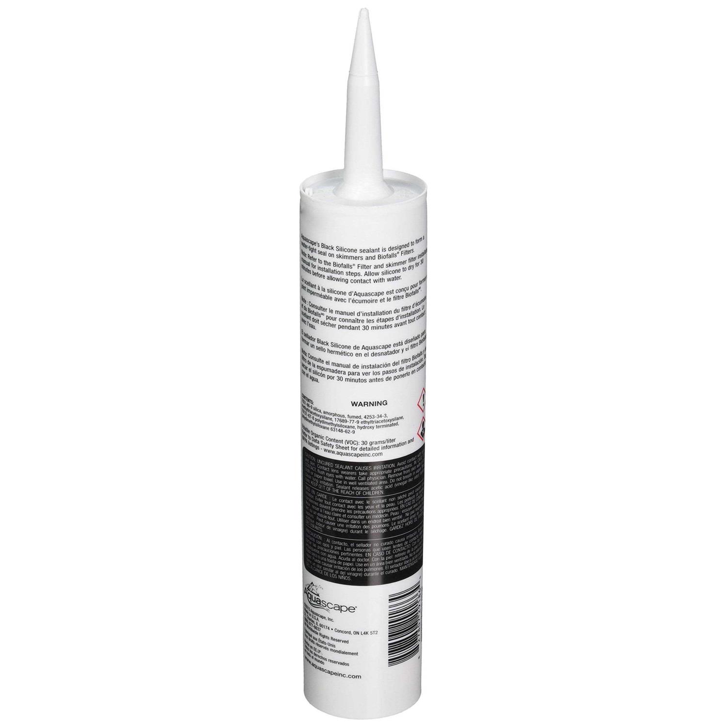 Aquascape Black Silicone Sealant - Image 4