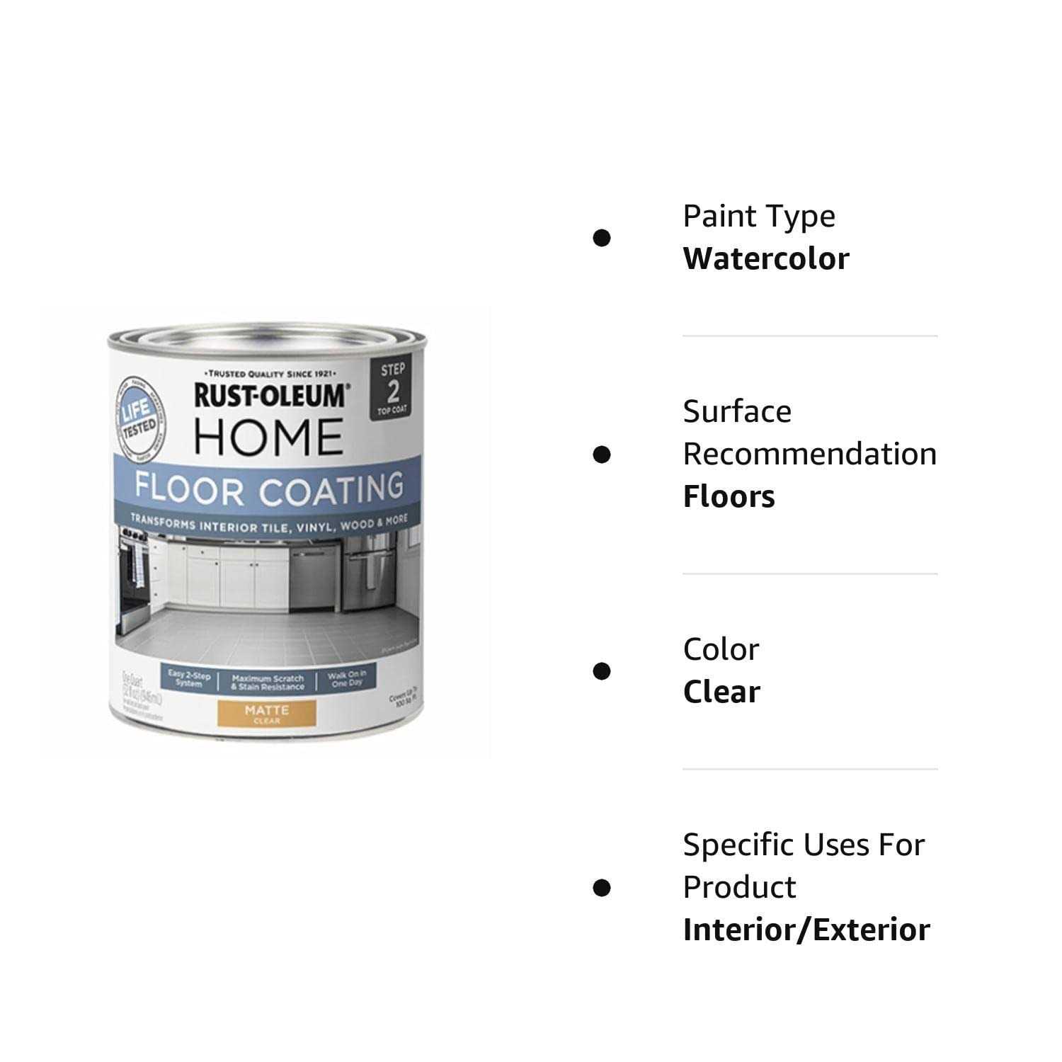 Rust-Oleum Home Floor Coating Matte 358871 - Image 3