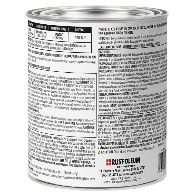Rust-Oleum Home Floor Coating Matte 358871 - Image 5