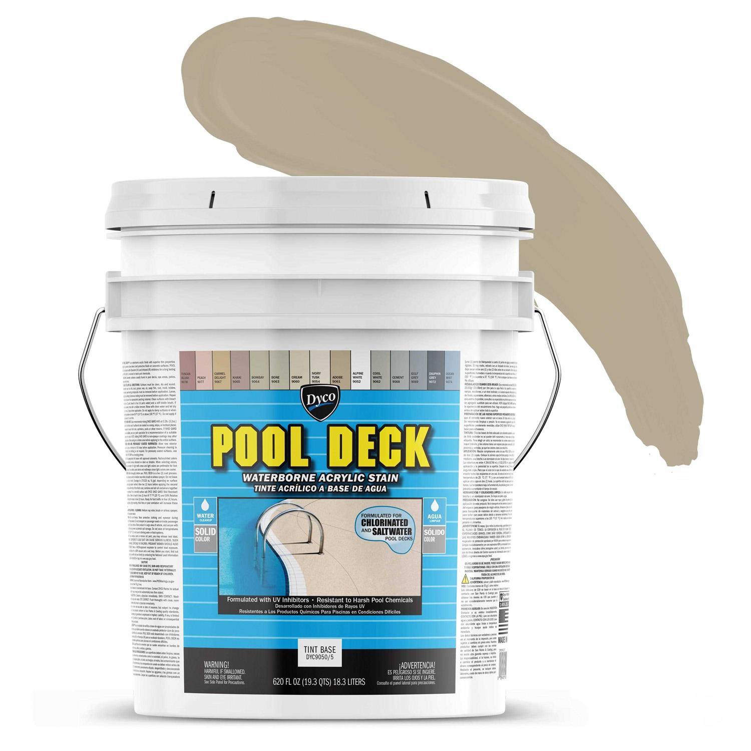 Dyco Pool Deck Concrete Stain - Image 3