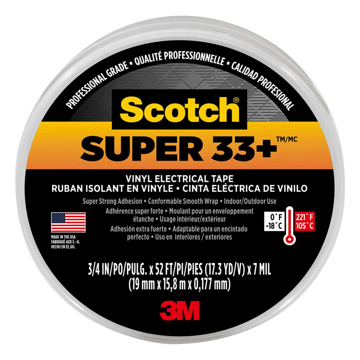 Scotch 33+ Super Vinyl Electrical Tape
