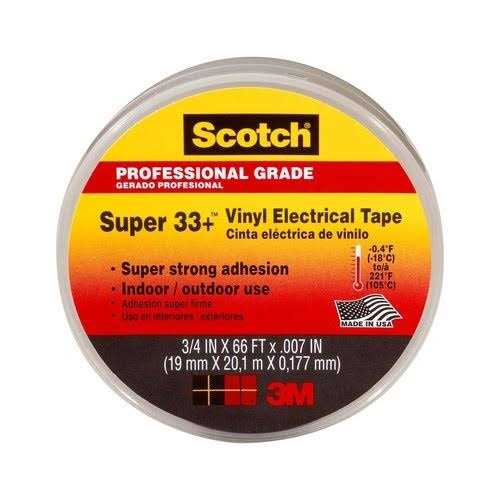 Scotch 33+ Super Vinyl Electrical Tape - Image 2