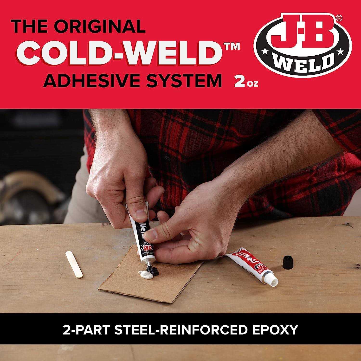 J-B Weld 8265S Original Cold-Weld Steel Reinforced Epoxy - Image 5