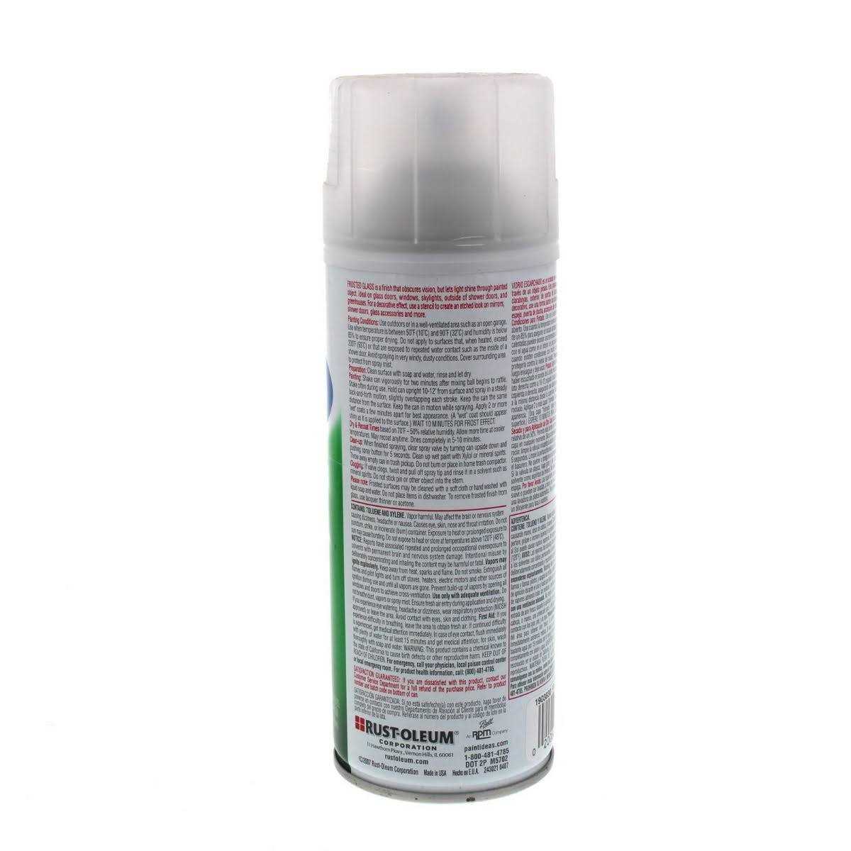 Rust-Oleum 1903830 Frosted Glass Spray Paint - Image 2