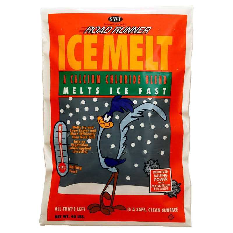 Road Runner Rock Salt Ice Melter 10lb